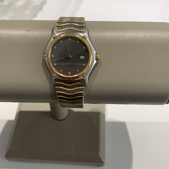 Ebel Wave Quartz Classic 18K/Steel Watch - Picture 3 of 17